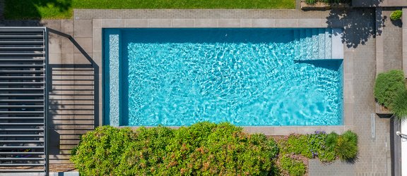 Beckentypen: Pool von oben