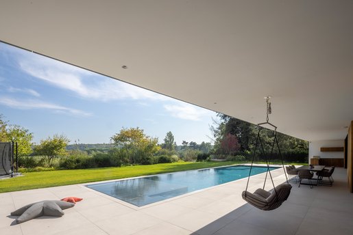 Überdachte Terrasse
